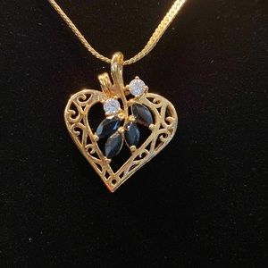 Monet Heart Necklace